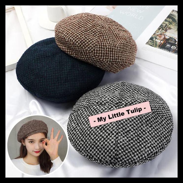 Topi Baret Keren / Topi Baret Cewek Cowok / Topi Dewasa / Topi Wanita