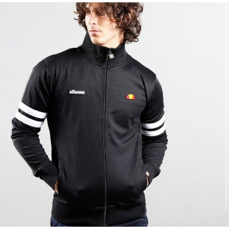 Ellesse Roma Tracktop Black / White Original