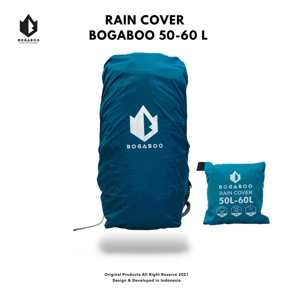 Bisa COD Cover Bag Bogaboo - Cover Bag 50L - Pelindung Tas - coverbag waterproof