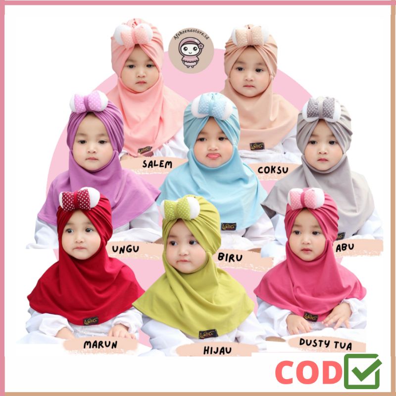 jilbab MINIEMOUSE | jilbab anak perempuan 1 2 3 4 5 Th