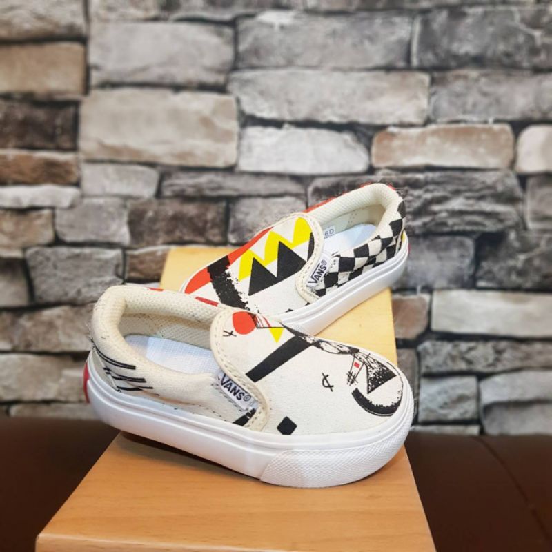 SEPATU SLIP ON ANAK VANS MOMA PREMIUM HIGH QUALITY SEPATU SLOP ANAK