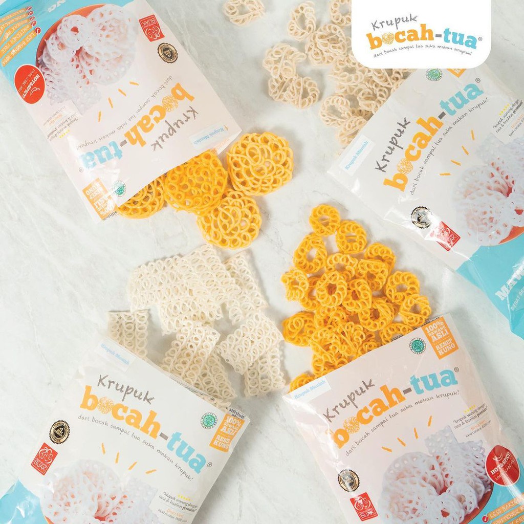 

Krupuk Bocah Tua 200gr - Kroepoek Waroeng 500 Gr/Kerupuk Camilan Anak