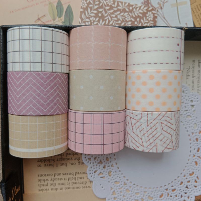 

1 PCS Washi Tape Besar Untuk Dekorasi/Journaling/Scrapbook/DIY