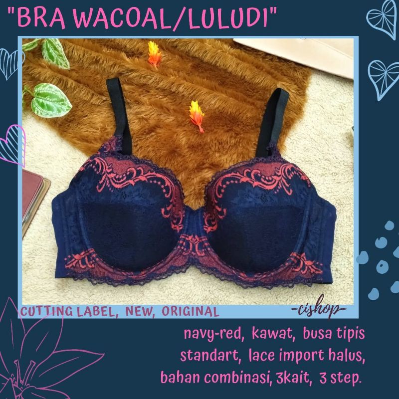 BRA WACOAL SALE, NEW, CUTTING LABEL, ORIGINAL