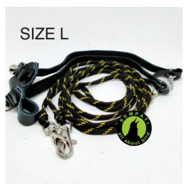 [PREMIUM] ANKLET CELEPUK SIZE LARGE ANGKLET CELEPUK TALI BURUNG HANTU ELANG BIDO BONDOL FALCONRY TYT