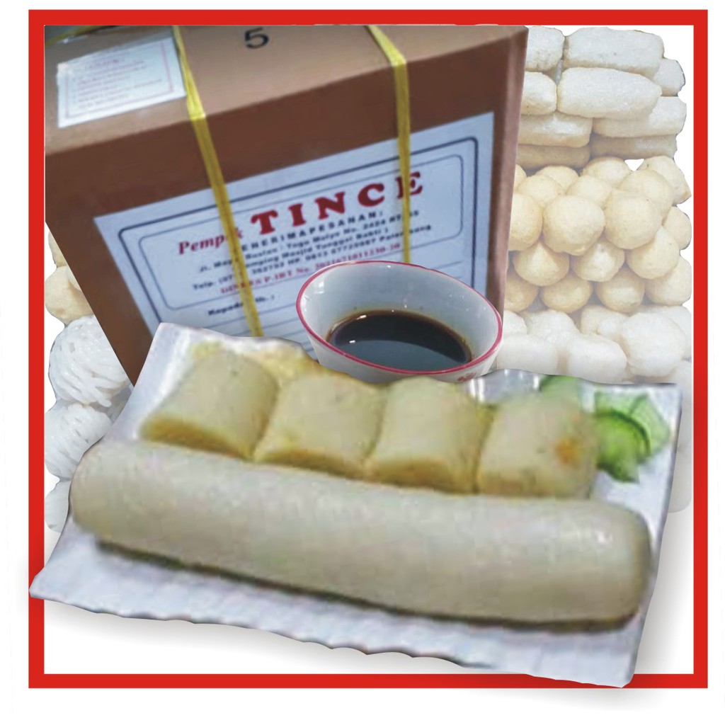 

Pempek Tince Paket 4 Lenjer Besar - Palembang Asli