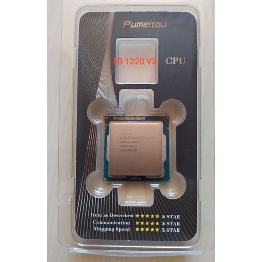 Prosesor intel Xeon E3 1220V2 3.1GHz ivi Bridge LGA 1155 E3 1220 V2 - E3-1220-V2