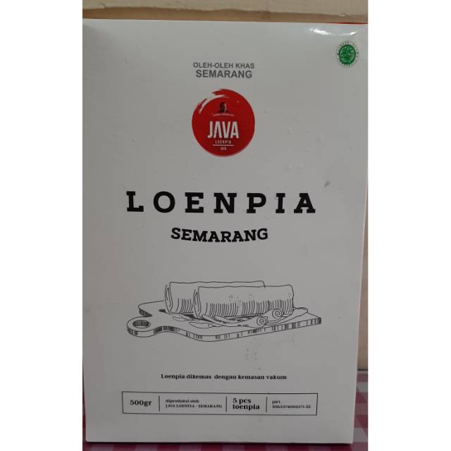 

Java lunpia isi 5 kemasan vakum HALAL