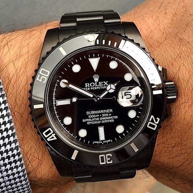 Rolex Submariner Full Black 15233