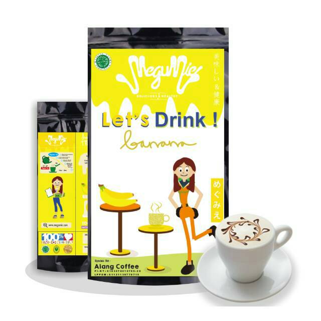 

Megumie 1kg Banana Latte Powder Drink Bubuk Minuman Pisang Serbuk Bananas Bananna Bannana