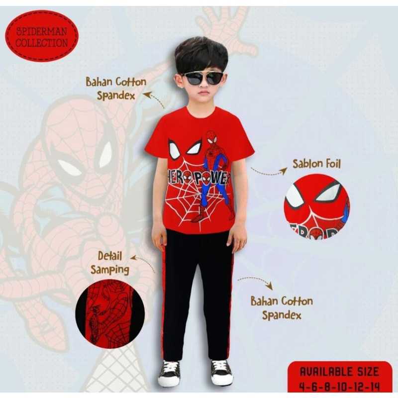 LONDON KIDS SPIDERMAN Setelan Celana Panjang