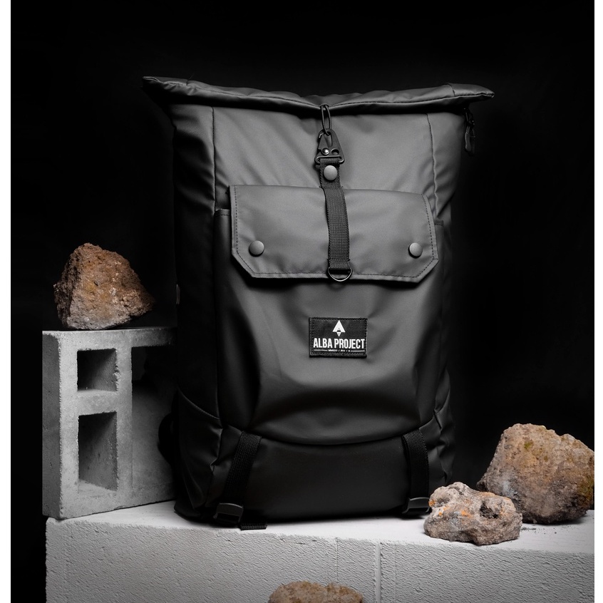 Alba Project - Backpack Immortal - Tas Ransel Laptop Up To 15.6 Inch - Tas Punggung Pria Anti Air