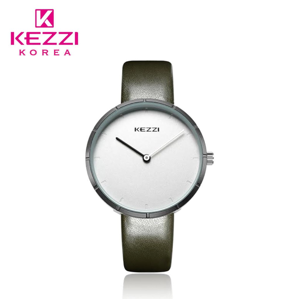 Kezzi Korea 1895 Cokelat - Jam Tangan Fashion Wanita dan Pria - Model Analog