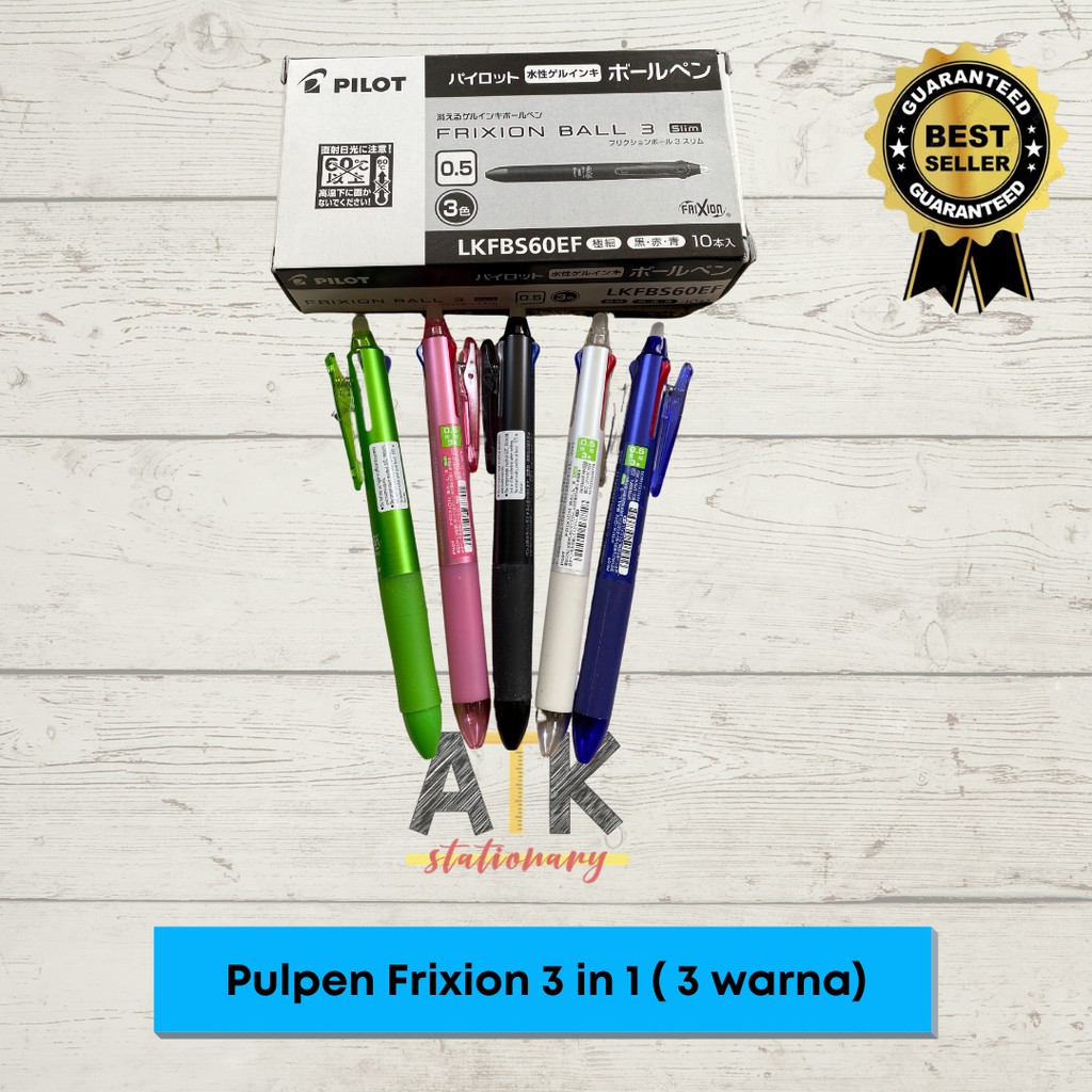 Pilot FriXion Clicker 0.7 13-pack in etui | Voor Crea