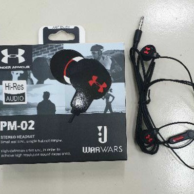 Handsfree Headseat Earphone J War Wars PM-02 Stereo