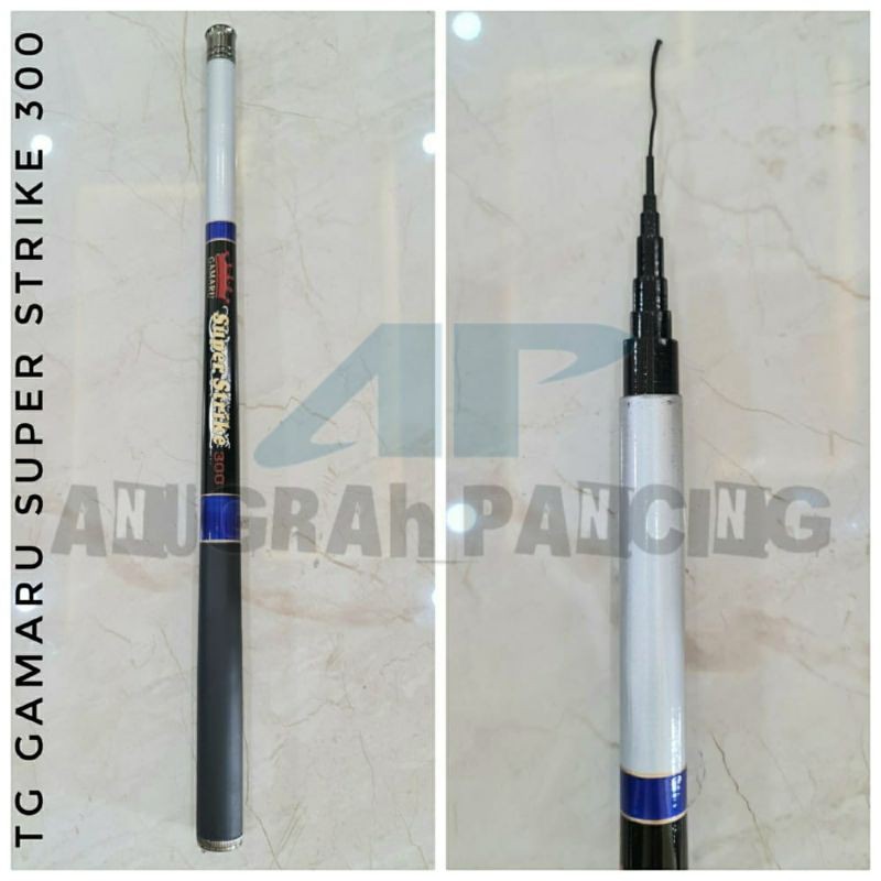JORAN TEGEK GAMARU SUPER STRIKE 270/300/450 CARBON RUAS PENDEK