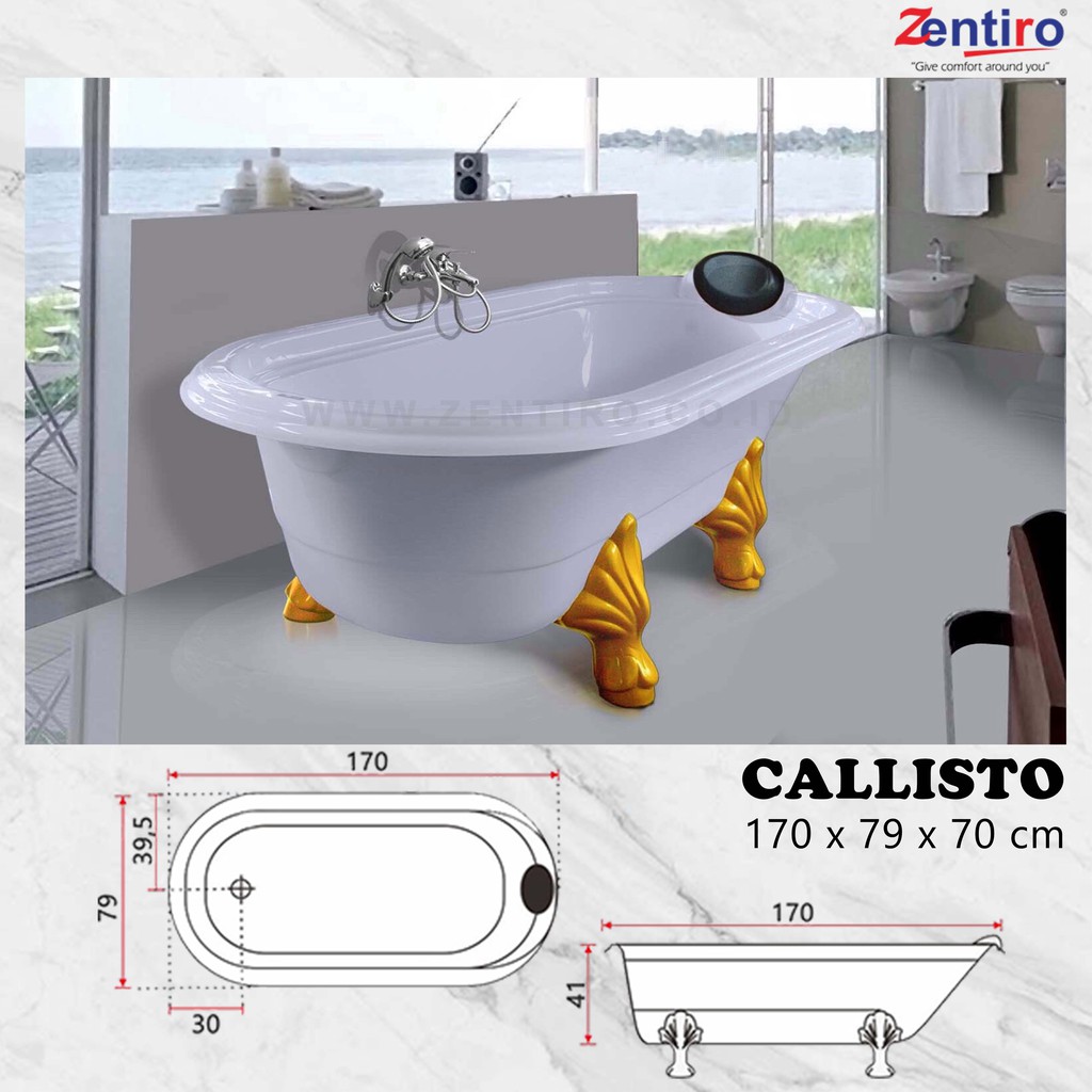 BATHTUB STANDING || STANDING BATHTUB ZENTIRO CALLISTO