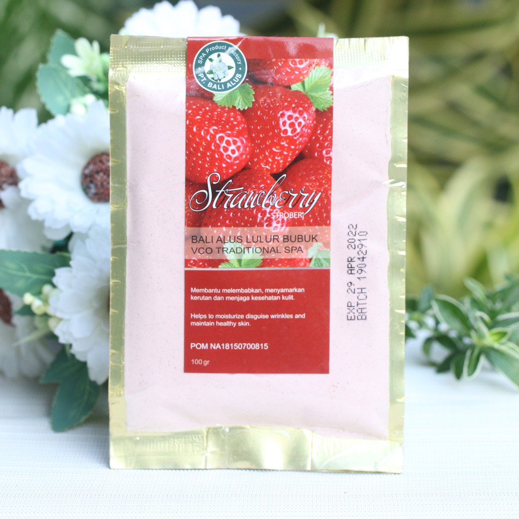 Lulur Bubuk Bali Alus 100gr