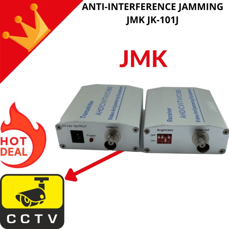 VIDEO ANTI-interference JAMMING JK101J VIDEO AMPLIFIER CCTV MONITOR SYSTEM