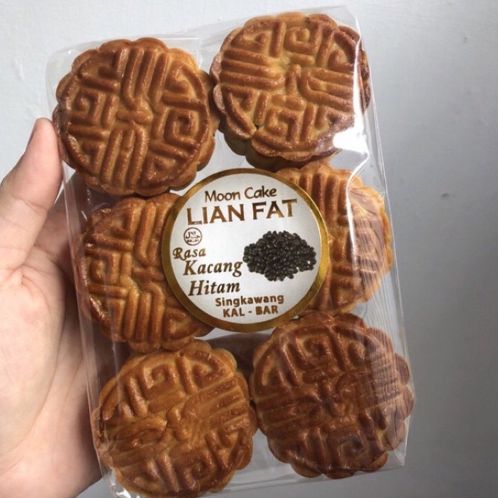 

MOON CAKE MINI HALAL Lien FAT Asli Singkawang kacang hitam