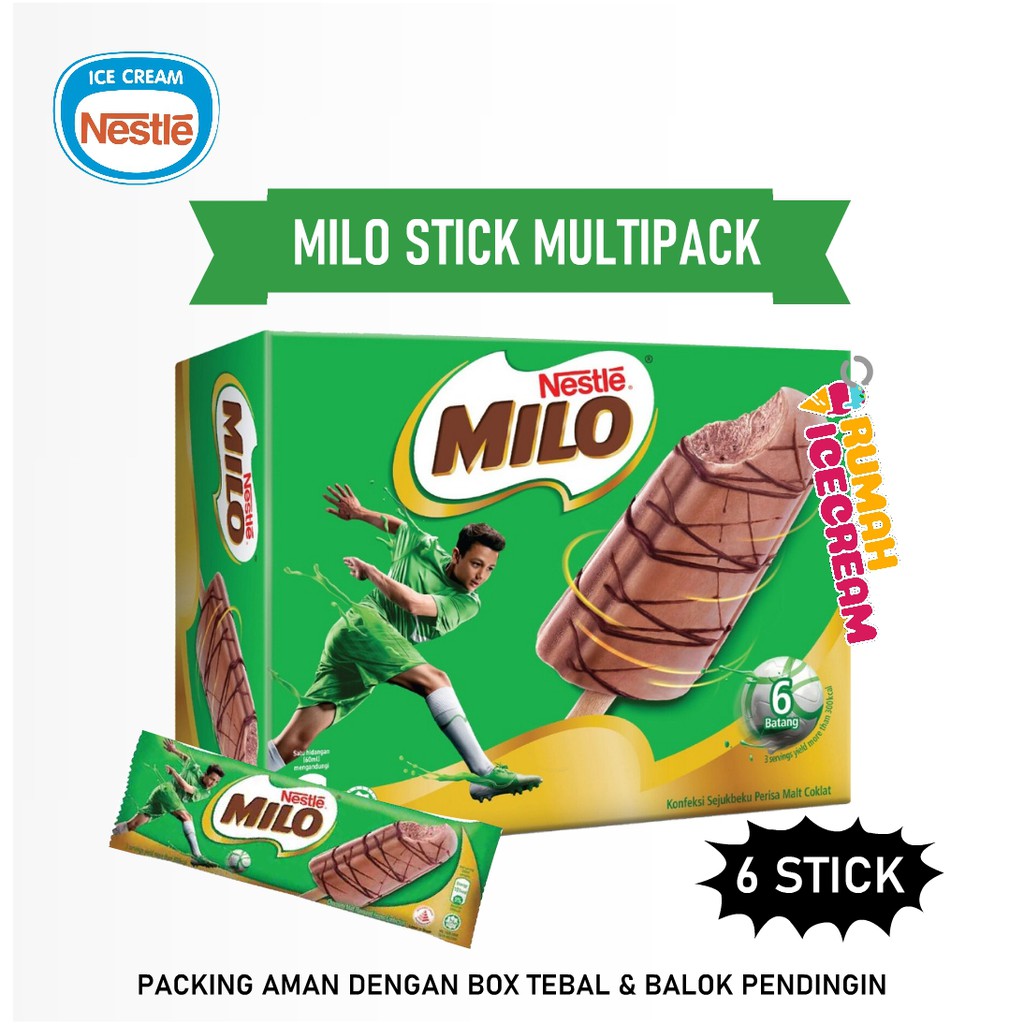 

Ice Cream / Es Krim Milo Multipack Nestle