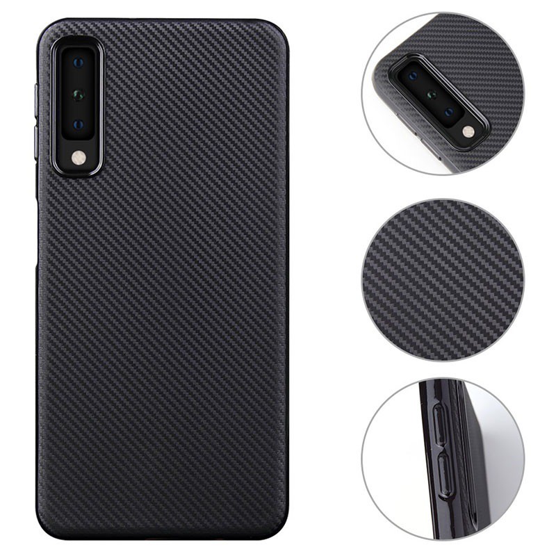 Soft Case carbon  Samsung Galaxy A8 Plus Case Silicon Carbon Fiber