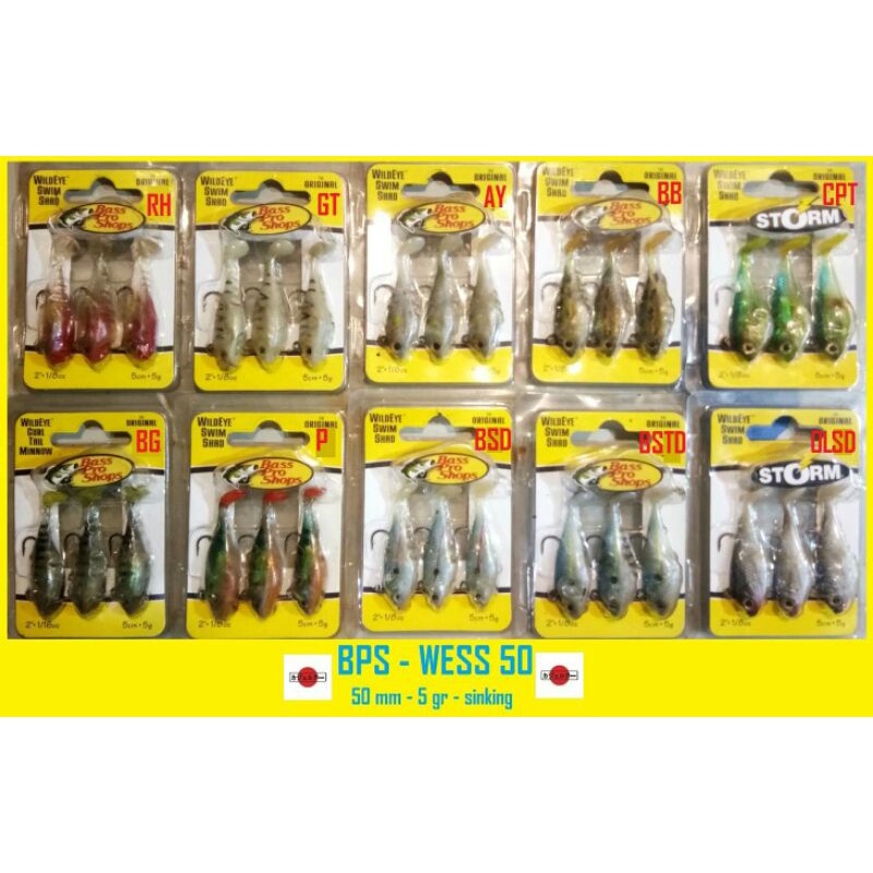 Bass Pro Shop - WESS 50 (soft lure)