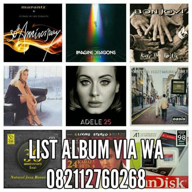 Sale Album Lagu Format Dsd 64 & Dsd 128 Dsf Dff Hi-Res & Micro Sd 32Gb