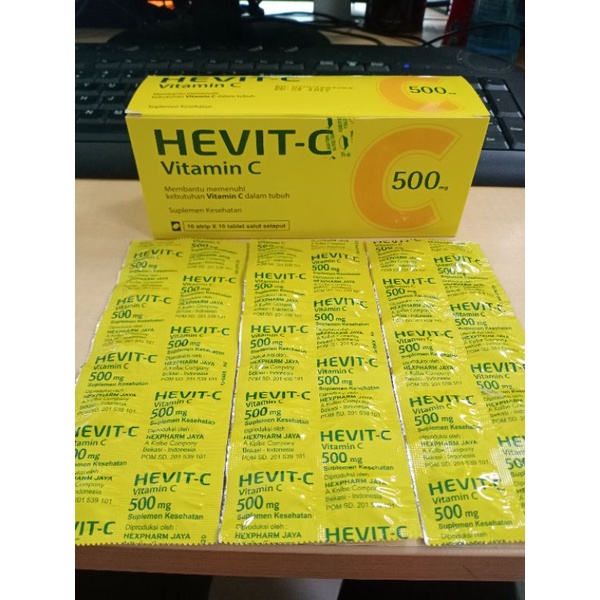 HEVIT C 500MG