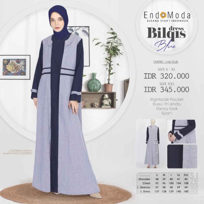 GAMIS EN BILQIS ENDOMODA TERBARU