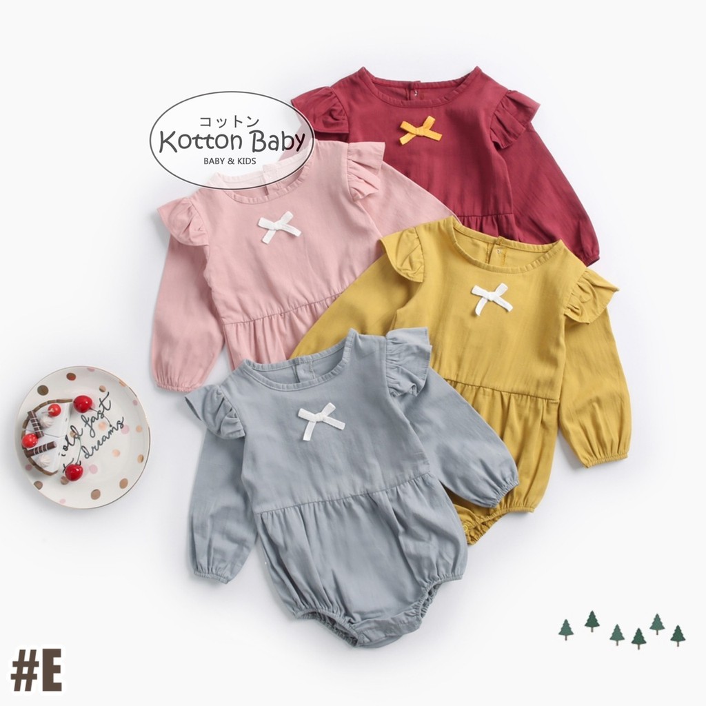 0-12bln PAKAIAN BAYI [Premium impor] BAJU ANAK JUMPER JUMPSUIT ROMPER PEREMPUAN catalog ZD E