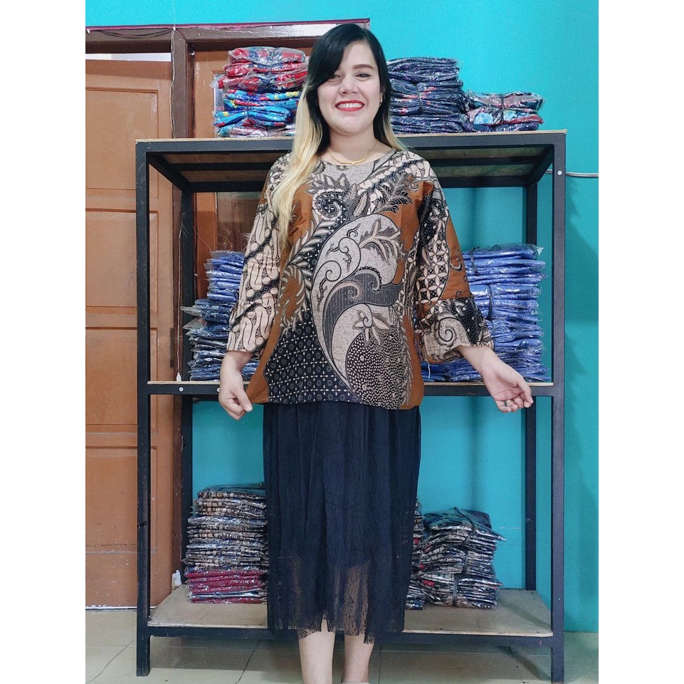 COUPLE BLOUSE RISTI ORIGINAL JAHITAN BUTIK YENI BAGARIANG