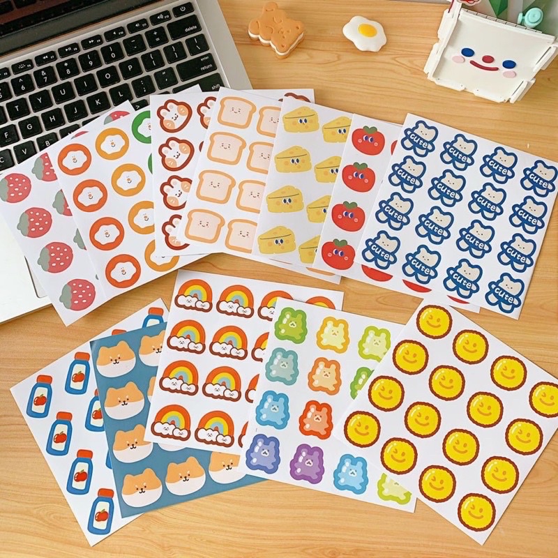 cute sticker decorative diy diary sticker