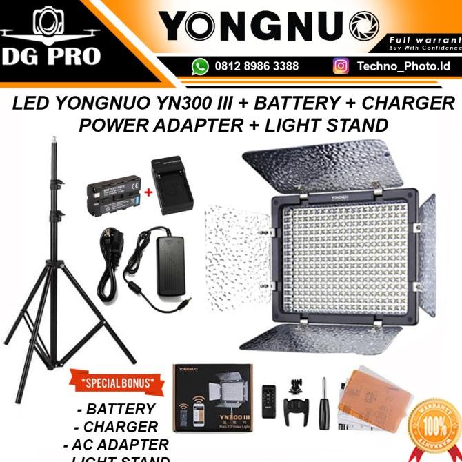 Yongnuo Yn-300 Iii Led Video Light - Lampu Yn300 Iii Yn 300Iii