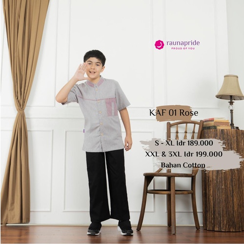 SET KOKO ANAK TEBARU RAUNA 01 ROSE