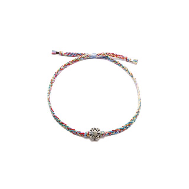 Gelang Tali Gypsy Boho Happy Flower Allside