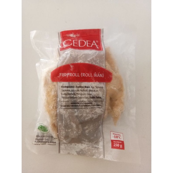 

CEDEA Fish Roll 250g Otak Otak Ikan Beku