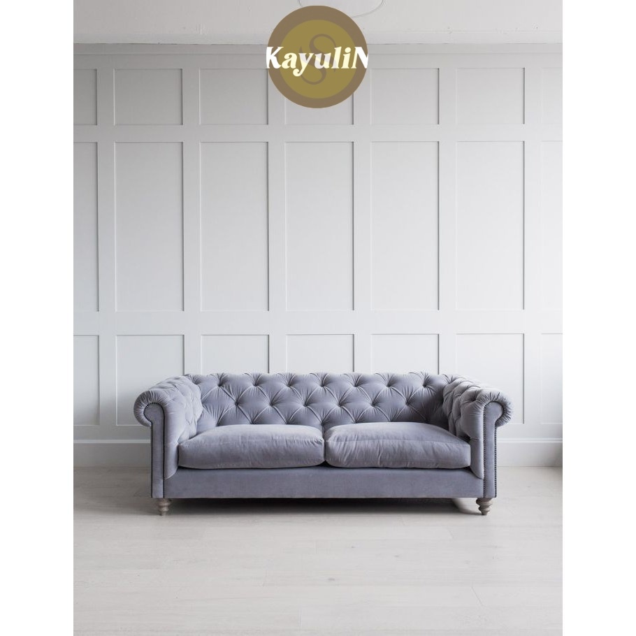 sofa tamu minimalis retro chester 3 dudukan albert sofa 3 seater - Lc1