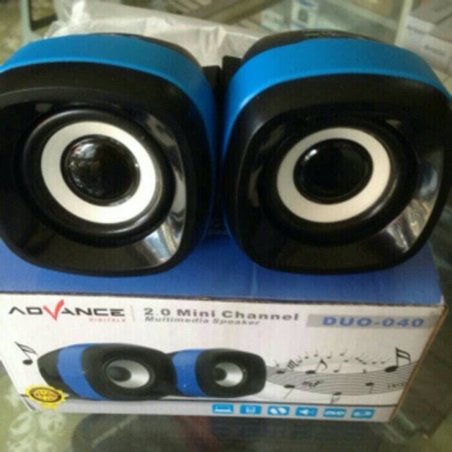 Speaker advance Duo 40/speker laptop murah