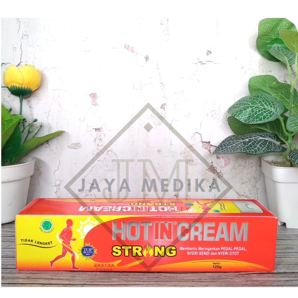 Hotin Cream Strong Tube 120 gram Untuk Nyeri Sendi dan Otot