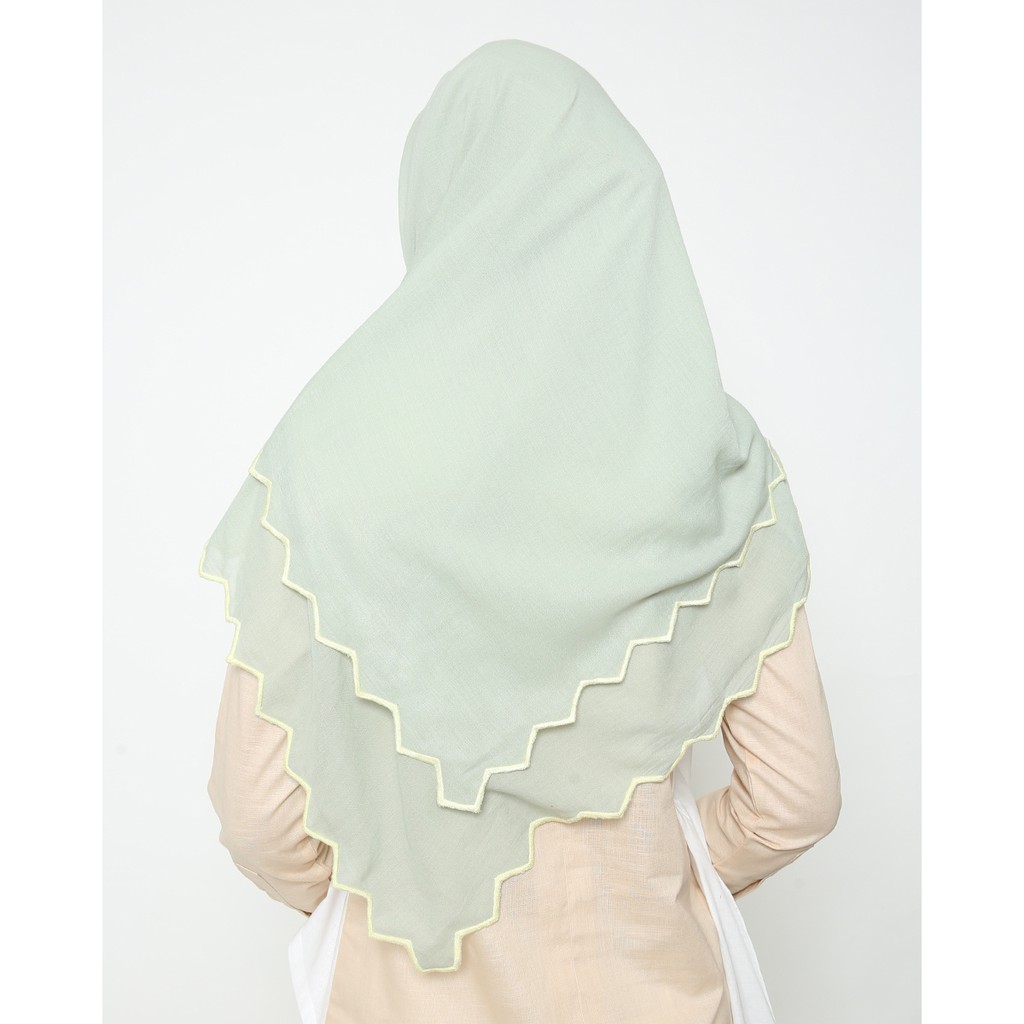 PRISM SCARF MINT GREEN - RUMAH AYU X JEFFRY TAN