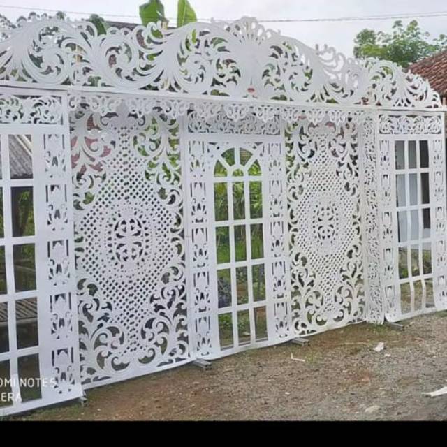 Ukiran pelaminan jendela 7