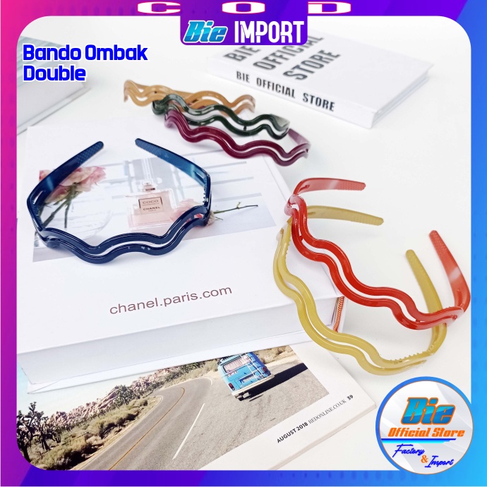 Bando Korea Ombak Double Impor Best Seller