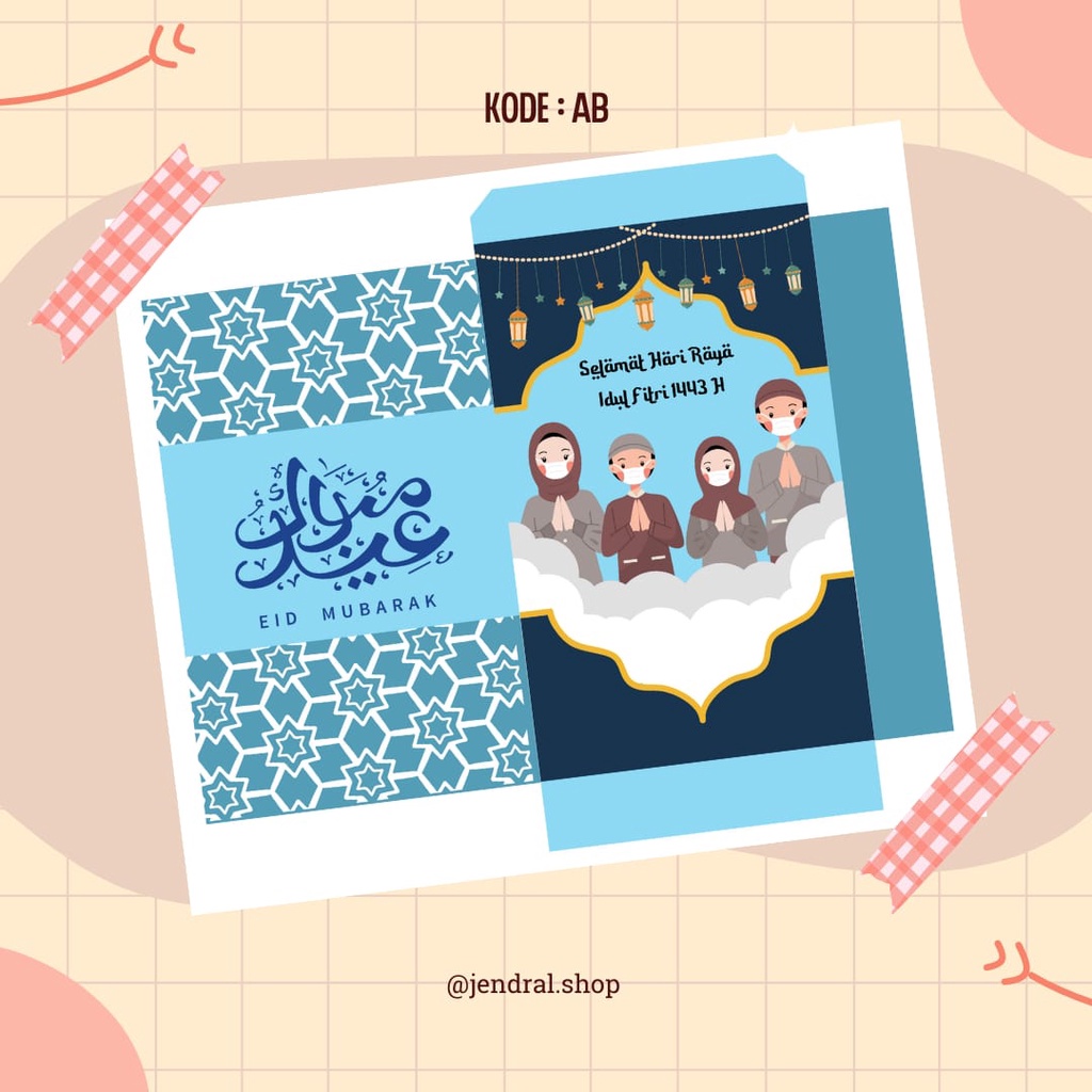 

Amplop Lebaran (Bisa Costum Nama&Foto)