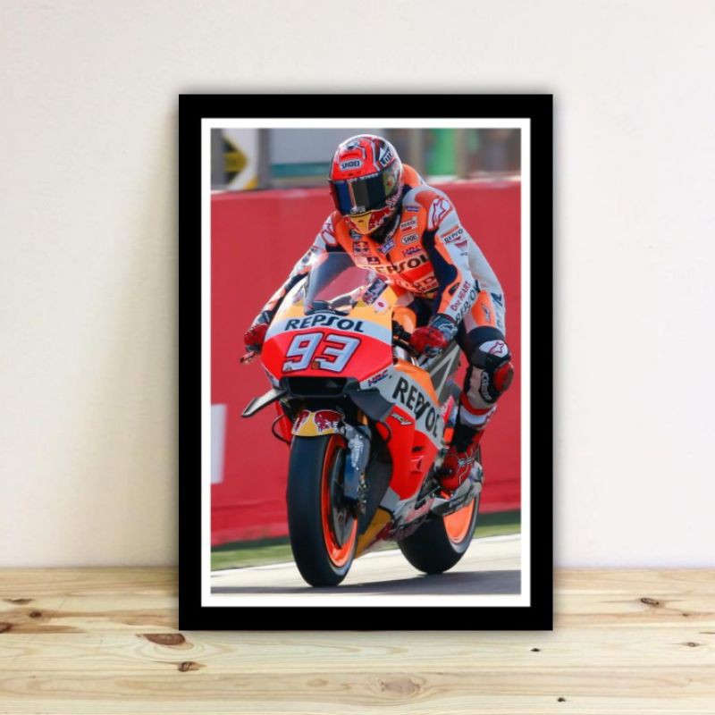 poster hiasan dinding marq marquez 03.