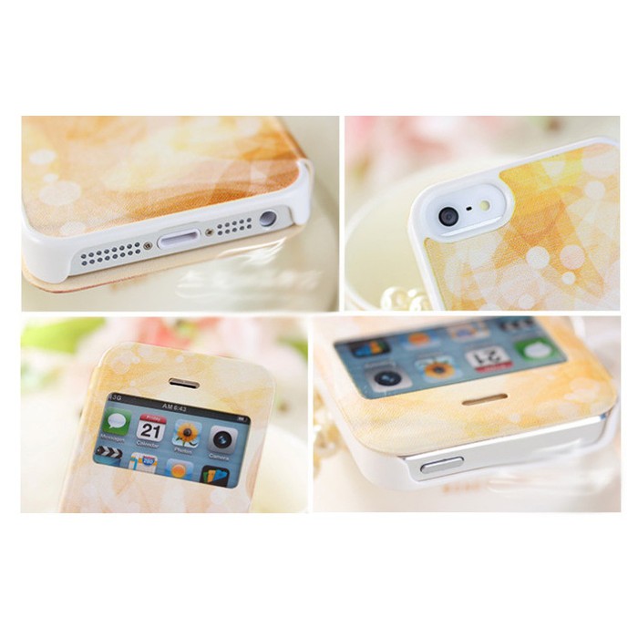 Iphone 5/5S Painted Cartoon / Casing Handphone