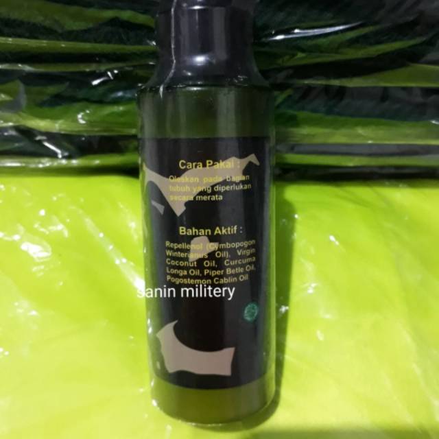 Lotion serangga jatah tni / lotion anti nyamuk / soffel jatah TNI  /  Soffel