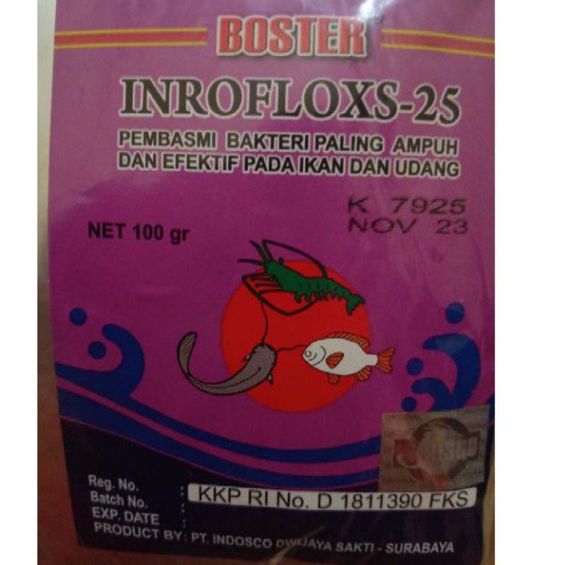 INROFLOXS 25 SERBUK 100GRM, INROFLOX 25, INROFLOK 25 SERBUK