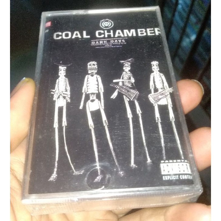 COAL CHAMBER  - DARK DAYS kaset pita ALBUM MUSIK  BAND