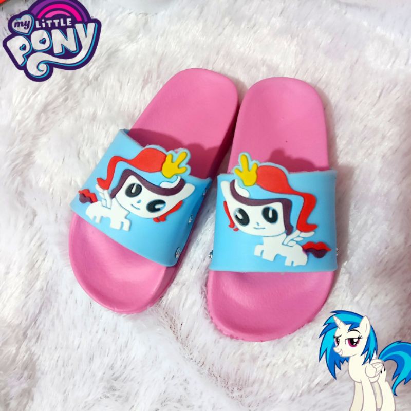 sandal anak unicorn prince kuda pony karet timbul semi import